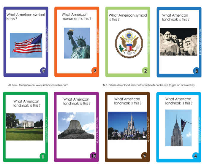 american-landmarks-and-monuments-flash-cards