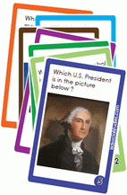 U.S. presidents flash cards - George Washington