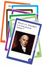 U.S. Presidents flash cards - James Madison