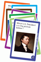 U.S. presidents flash cards - James Monroe.