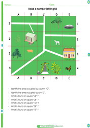 Teach kids how to locate places on a grid worksheet pdf. 
