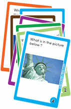 Flash cards on the Staue of Liberty. Free downloads