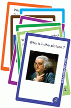 Benjamin Franklin flash cards for kids pdf downloads.