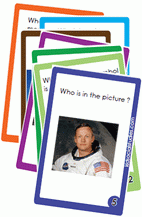 Neil Armstrong Flash cards - free downloads