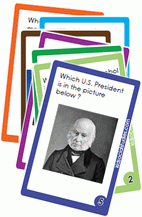 U.S. presidents flash cards - John Quincy  Adams