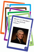 U.S. presidents flash cards - James Monroe.
